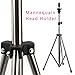 Neverland Beauty Adjustable Manikin Tripod Aluminum Metal Tripod Stand Mannequin Holder Light & Thin Portable Trip for Training Head +Bag #7