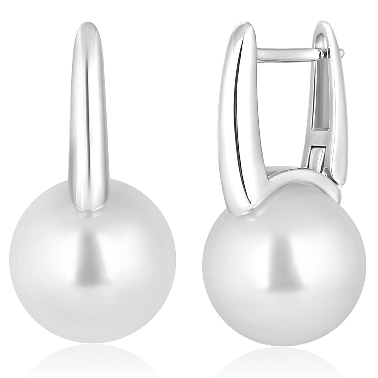 Peora Silver Plated Cubic Zirconia Studded Hoop Earrings Trending Jewellery For Women & Girls (B0CZ2ZM1V4) Amazon Price History, Amazon Price Tracker