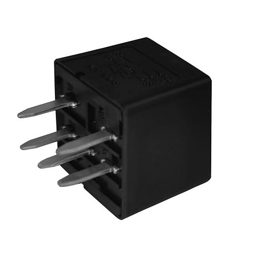 Miniatura 5 de Relé 15328865-12V 40A Relé de 5 pines, compatible con sensor de temperatura del refrigerante Chevy GMC GM Buick y control del ventilador, reemplazo