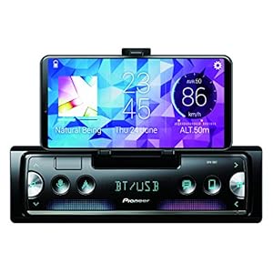Pioneer SPH-10BT Next Generation Smartphone Receiver, 1-DIN, With Bluetooth, USB and Spotify, Connects to iPhone & Android