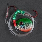 Berkley Walleye Colorado 3 Fluorocarbon Flicker Rig