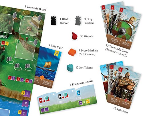 Renegade Games 588 Raiders of The North Sea: Fields of Fame - Juego de Mesa (Contenido en alemán)