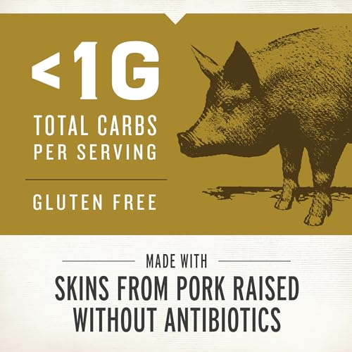 Image of EPIC BBQ Seasoning Pork Rinds, Gluten Free, Keto and Paleo Friendly, Protein Snacks, 2.5 oz