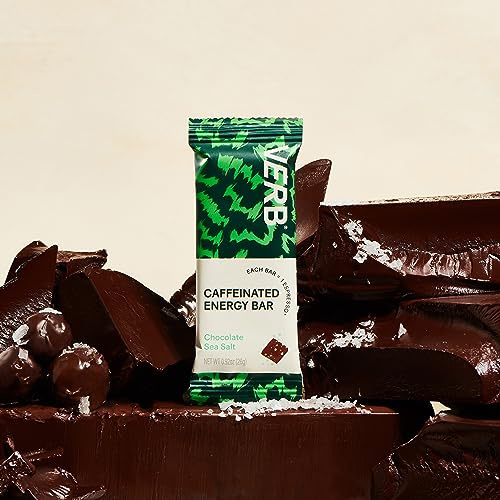 Verb Caffeinated Energy Bar Verb Energy - Chocolate Sea Salt Caffeinated Snack Bars thumb #2