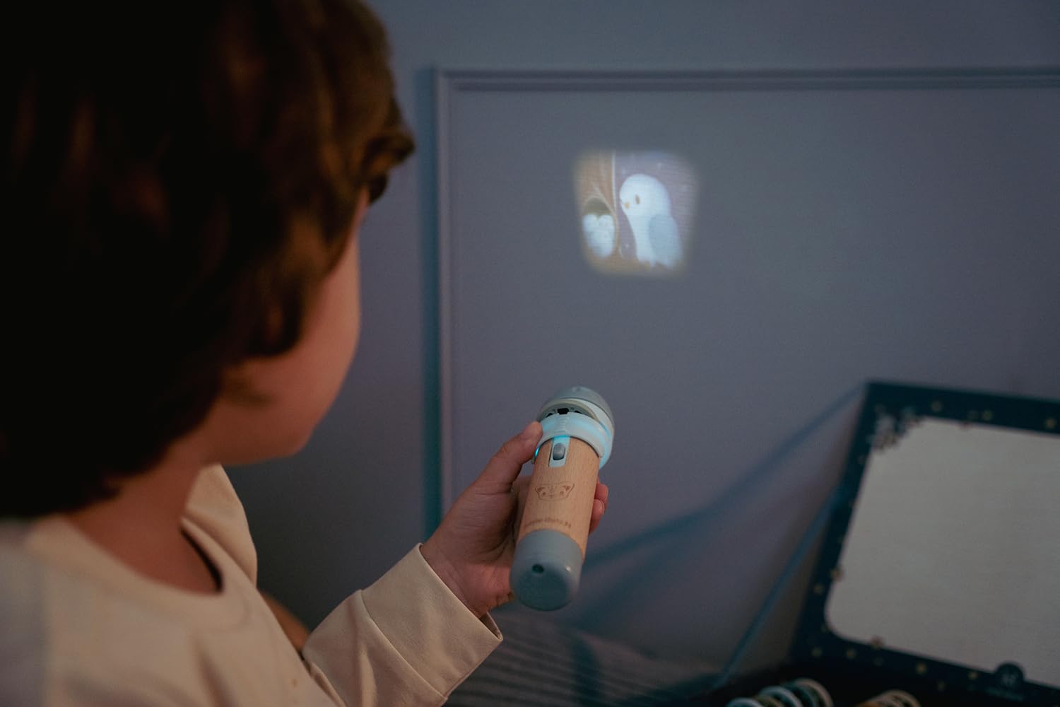 Little Dutch 4781 Proyector de linterna para niños cuentos de buenas noches - Forest Friends