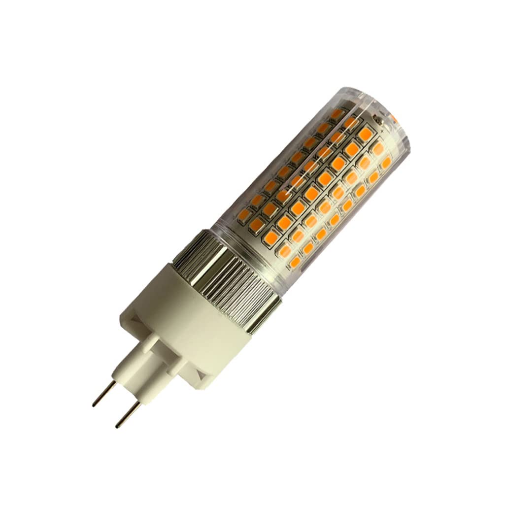 G8.5 Lampadine LED Dimmerabili 120 LED Perline 2835SMD 3000-6000K G8.5 Lampadina LED a mais AC 85-265V per lampadari illuminazione domestica, angolo del fascio 360°, confezione da 2,Natural white,12W