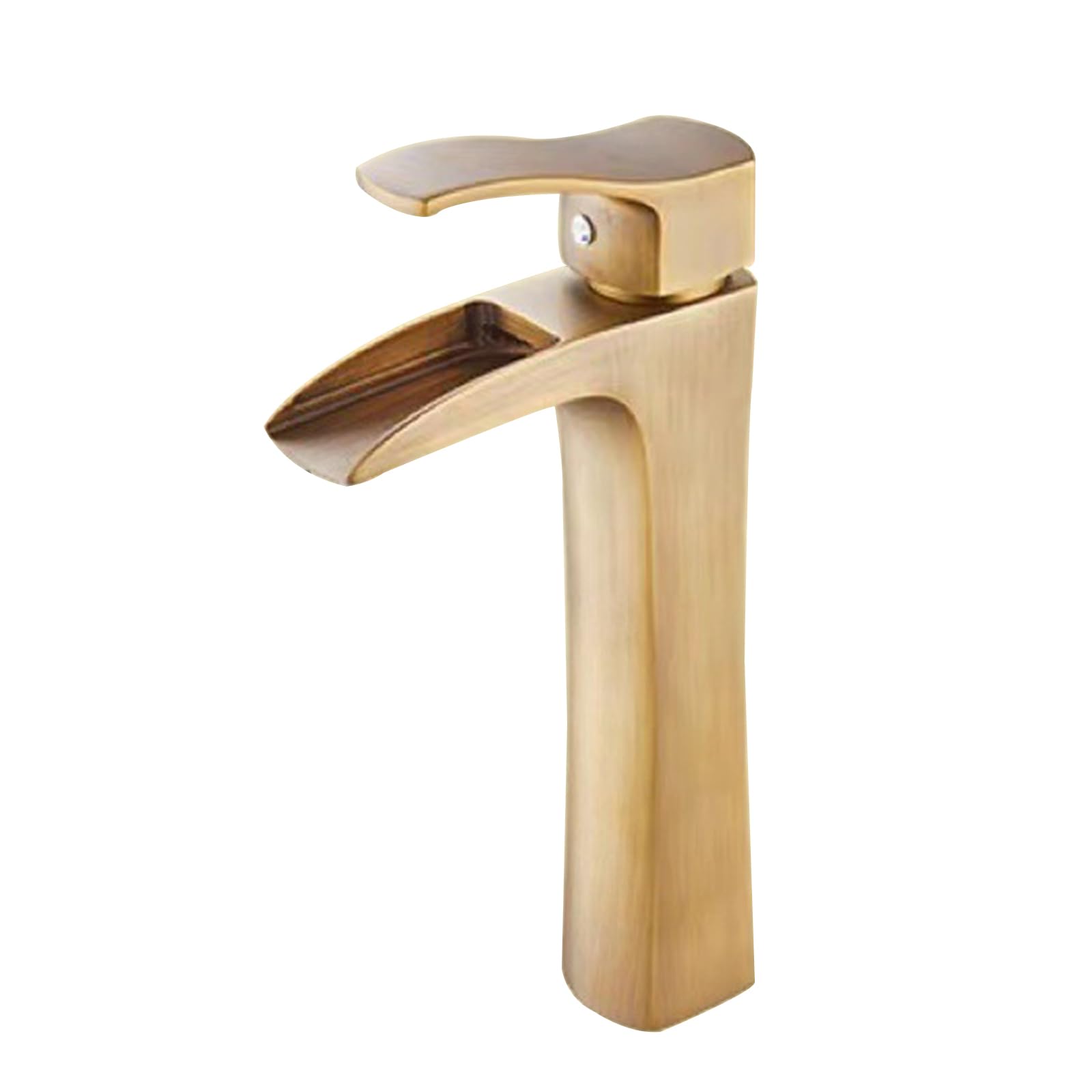 Robinets de lavabo cascade hauts pour vasque rétro et ambiance spa à la maison - 8