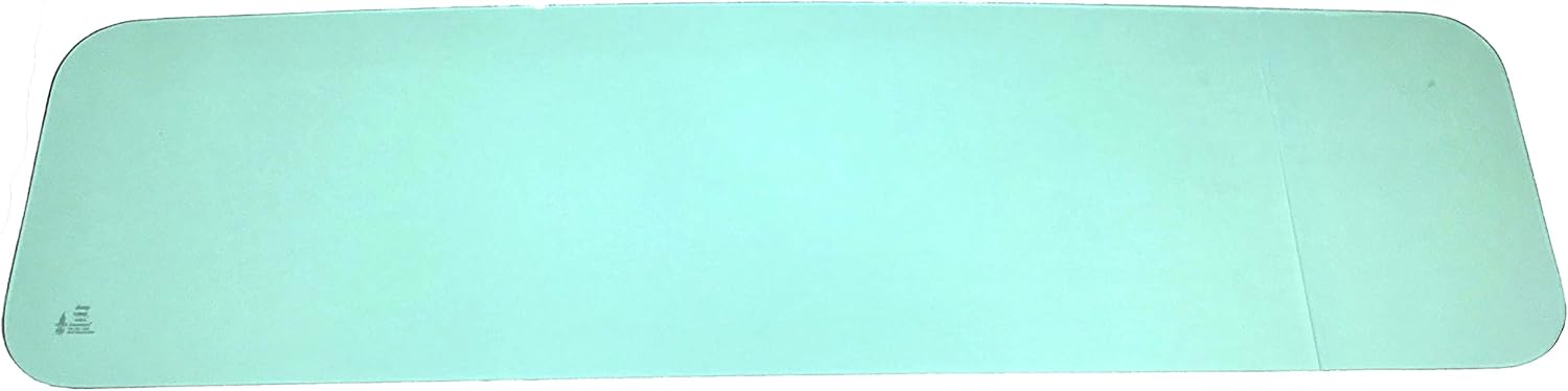 APDTY 155117 Replacement Front Windshield Glass; Glass Only; Compatible With 1968-1975 Jeep CJ5 or 1968-1975 Jeep CJ6