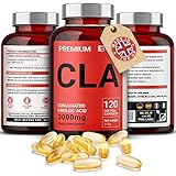 CLA 3000 | Senza Glutine e No OMG | Acido Linoleico Coniugato Non Stimolante | 3000mg per Dose | Fornitura 120 Capsule | Può Aiutare A Ridurre Il Grasso Corporeo