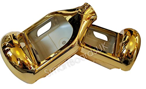 Coque hoverboard 6.5 pouces chromée en plastique rigide de remplacement