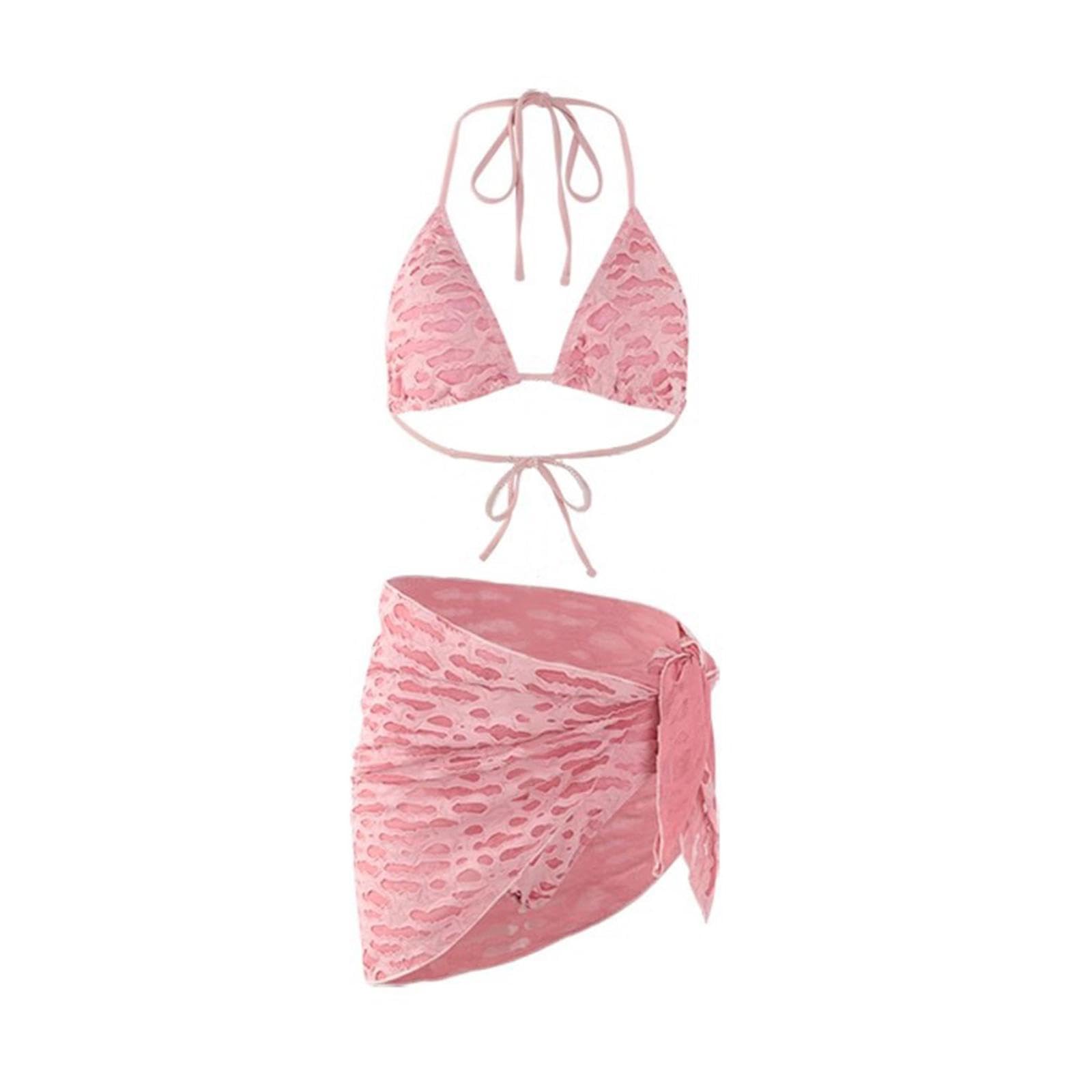 Womens Set Stylish (3 Piece) with Wrap Coverup for Travel Parties