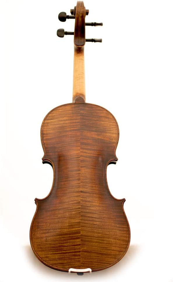Sky Guarantee Mastero Sound Copy of Stradivarius 4/4 Size Professional Hand-made 4/4 Full Size Acoustic Violin Antique Style Ebony Parts