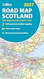 Collins Road Map of Scotland 2027 (Folded map): Clear, easy-to-read mapping