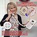Tyler Big Button Phone For Seniors Landline Phone - Loud Ringer For Hearing Impaired - Pictured Speed Dail - Loud Speaker - Alarm - SOS - LED Call Light Indicator - Large Numbers - Home Phone TBBP7-WH
