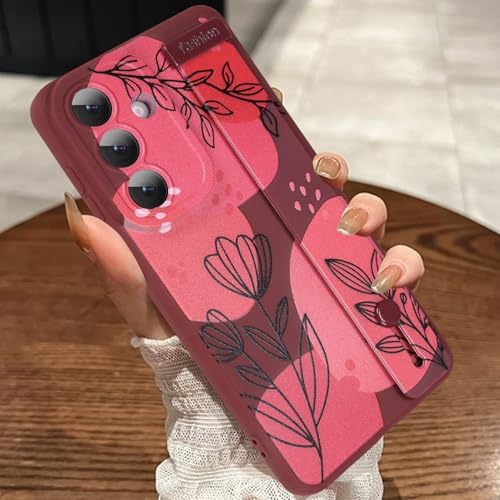 Coque S26 fleurie pour filles et femmes, cadeau idéal avec sa dragonne