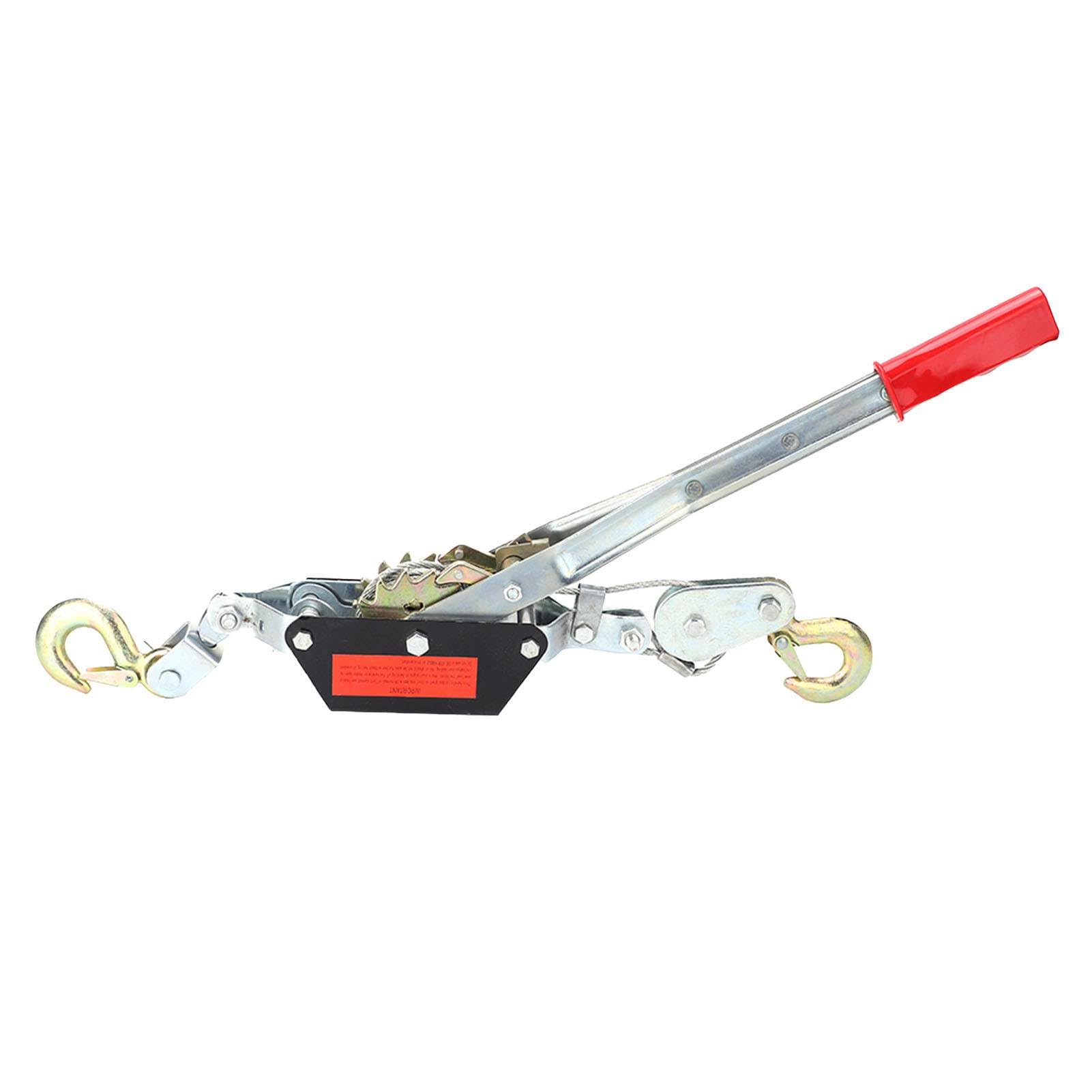 Gegong 2 tonnellate per 4 tonnellate a corper di corper a corper a corper a doppio strumento di sollevamento del gancio mini con impugnatura imbottita acciaio pesante (2T)