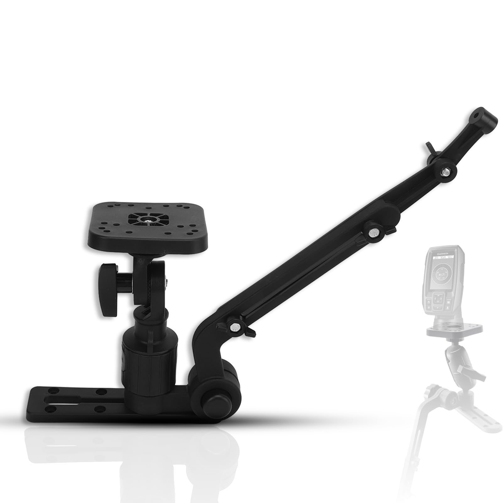 HERCHR Fish Finder Mount Base Plate Kit