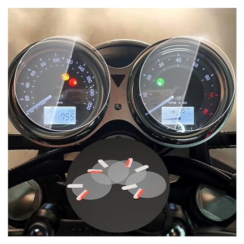 Film protection ecran moto Triumph Bonneville contre les rayures de clés et l'usure