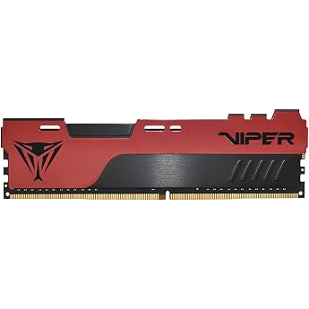 Patriot Memory Viper Elite II DDR4 16GB (1x16GB) 3200MHz Gaming Memory Black / Red