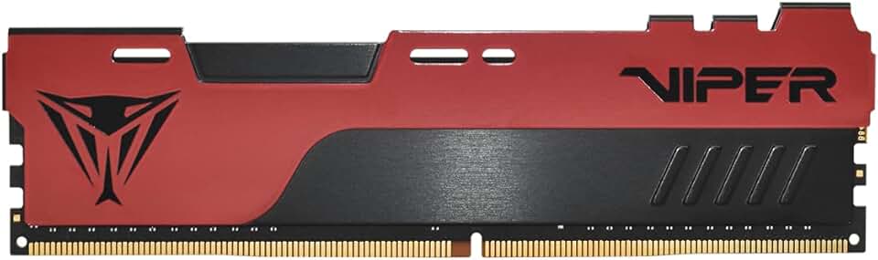 Memória Patriot Viper Elite II 8GB 3200MHz Vermelho - PVE248G320C8.