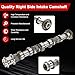 PEMICEM Right Side Intake Camshaft Compatible with Jeep Grand Cherokee Wrangler Dodge Challenger Charger Journey Chrysler Ram ProMaster 1500 3.6L Replacement for 5184380AG 05184380AH Intake Camshaft