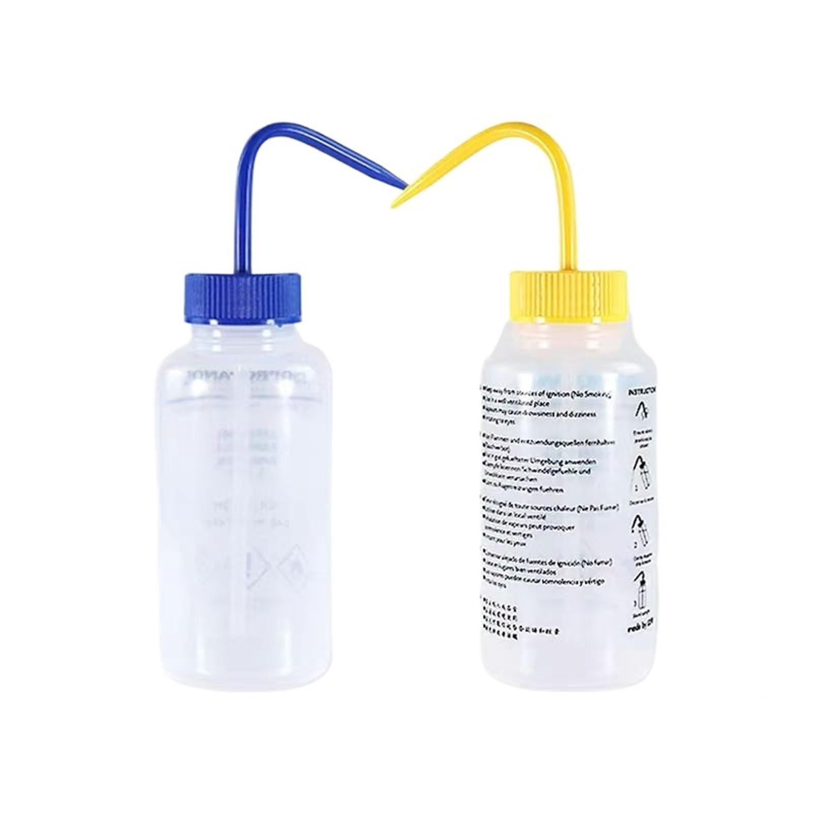 2 teile/los Labor Isopropanol Ellenbogen Kunststoff Squeeze Waschen Flasche Labor Spülen Flaschen Sicher Reinigen