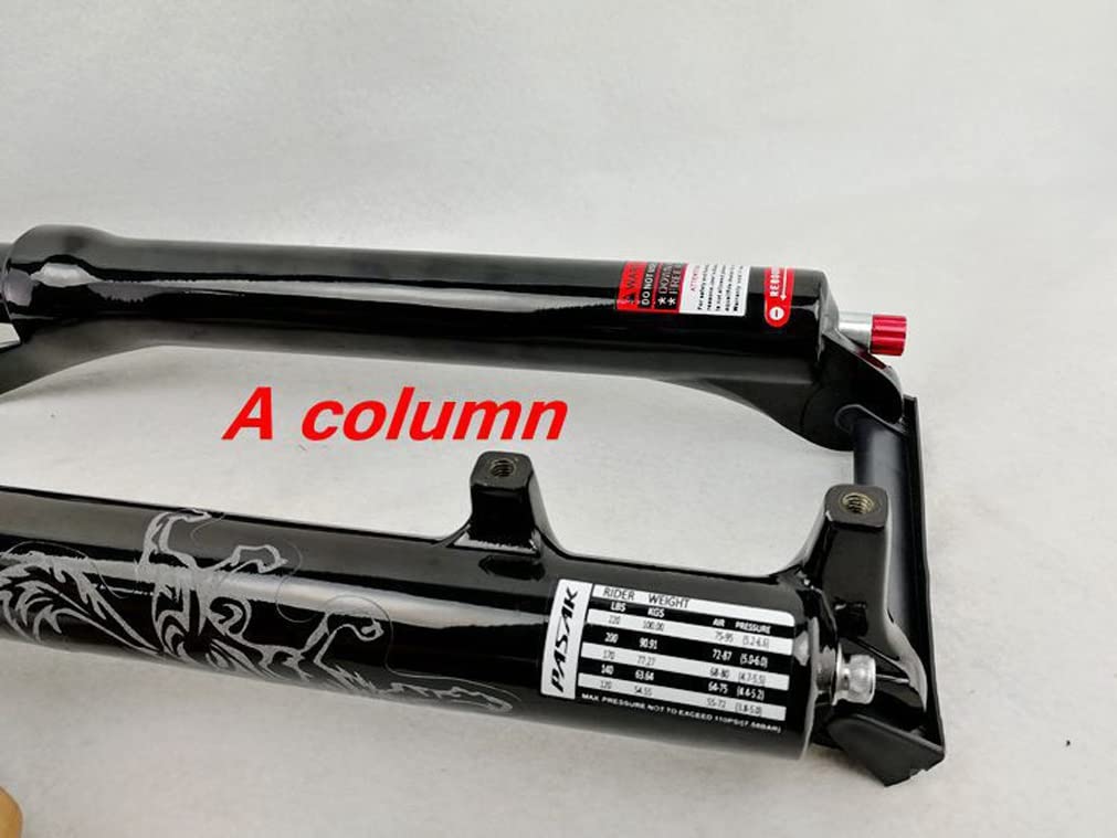 26 27,5 29 cali rowery górskie widelec amortyzujący powietrze z regulacją tłumienia 100 mm podróż 1-1/20.3 cm amortyzatory przednie widelce hamulec tarczowy QR 9 mm pilot HL ultralekki 17