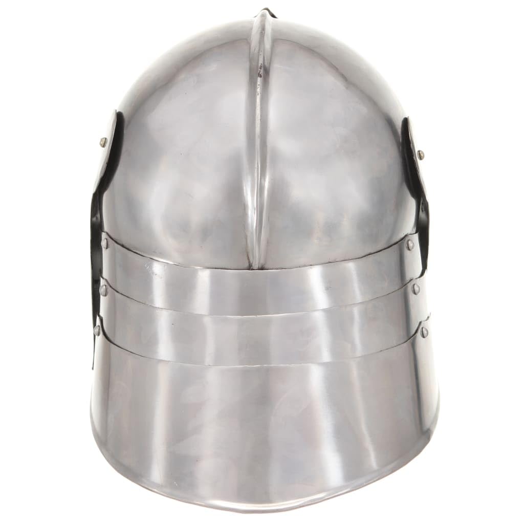 Genérico Réplica de Casco de Caballero Medieval Antiguo Larp Acero Plata,Arte y Ocio,Hobbies y Artes Creativas,Coleccionables,Armas coleccionables-286215