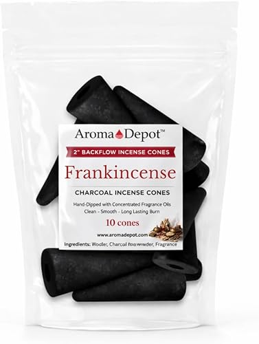 Miniatura 6 de Conos de incienso de carbón de incienso de 2 pulgadas (aprox. 480-500) al por mayor Conos de incienso de carbón de retorno de incienso