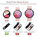 LittleForest (3 Pack) Cases Compatible for Samsung Galaxy Watch Active Case, Full Body Protection TPU Anti-scratch Cover for Samsung Watch Active 40mm- (Black,Gray,Clear)