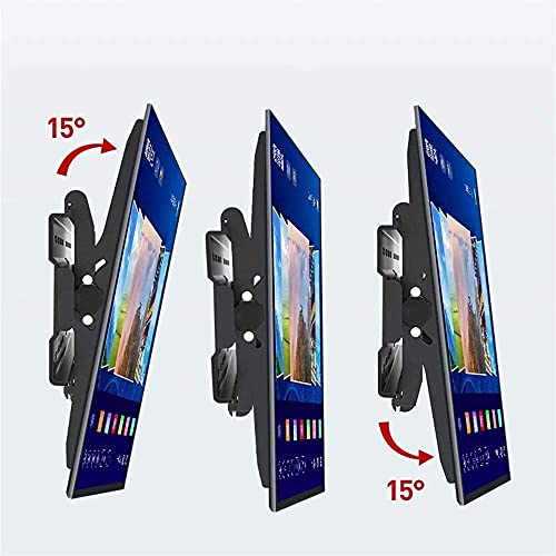 Support mural pour téléviseur de 14-70 pouces inclinable pour fixation écran plat - 5