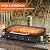 SKOK 4 Burners Outdoor Tabletop Gas Griddle with Hood, Flat Top Grill