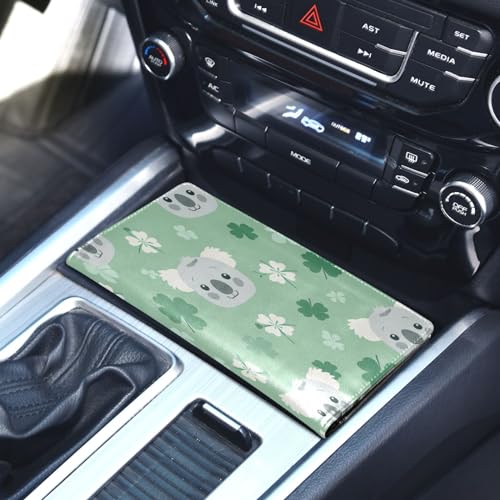 Organizador de carro de cuero miniatura 5