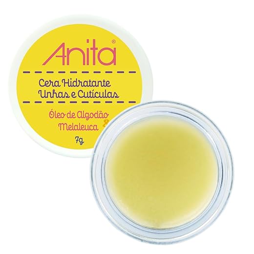 Anita - Cera Hidr Unhas E Cuticulas Anita 7G Oleo De Algodao/Melaleuca