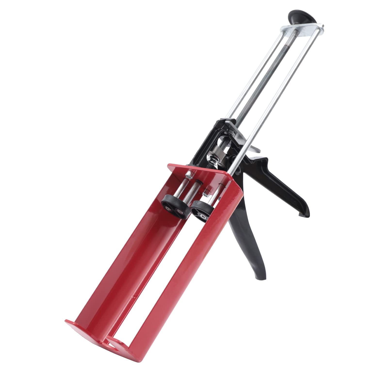 400ml Industrial Double Gun Dual Component Manual Applicator,Dual Component Applicator,Thicker Push Rod/Pull-Back Handle,For Door,Window,Sink,Joint Filling & Finishing(1:1 Mix Ratio).