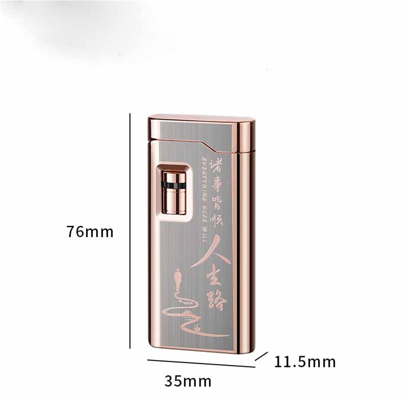 Encendedor de butano resistente al viento, encendedor de llama de chorro con tamaño de llama ajustable, ideal para puros, camping, barbacoa y actividades al aire libre, gran regalo para hombres