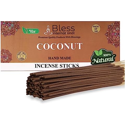 Bless Coconut Incense Sticks Cover
