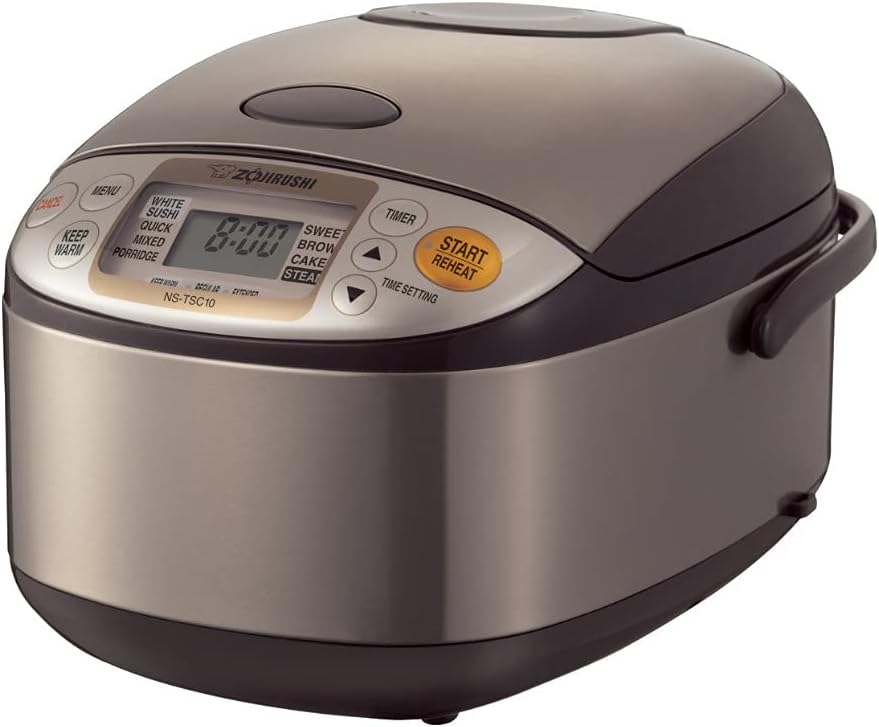 Zojirushi NS-TSC10 5-1/2-Cup (Uncooked) Micom Rice Cooker