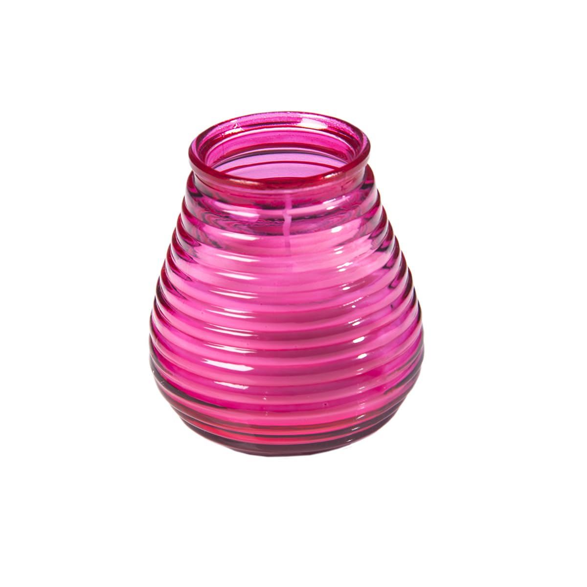 Sovie CANDLES Glaswindlicht Flairlight GELE 6-delige set – Edele kaarsen in glas – ca. 60–70 uur branduur – Stijlvolle decoratie & sfeer - Eenvoudig design - Kaarsen decoratie binnen & buiten