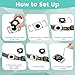Waterproof Dog Collar Holder for Airtag – Dustproof, Ultra-Durable, Shockproof Case Compatible with Apple Air Tag (Not Included), Anti-Loss GPS Tracker Cover for Pets, Dogs, Cats