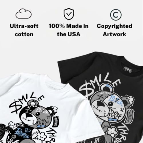 Image of DopeSkill Graphic Tee Streetwear Hip Hop Hypebeast Street Style Unisex T-Shirt Sneaker Colour Matching Shirts Cute Graphic