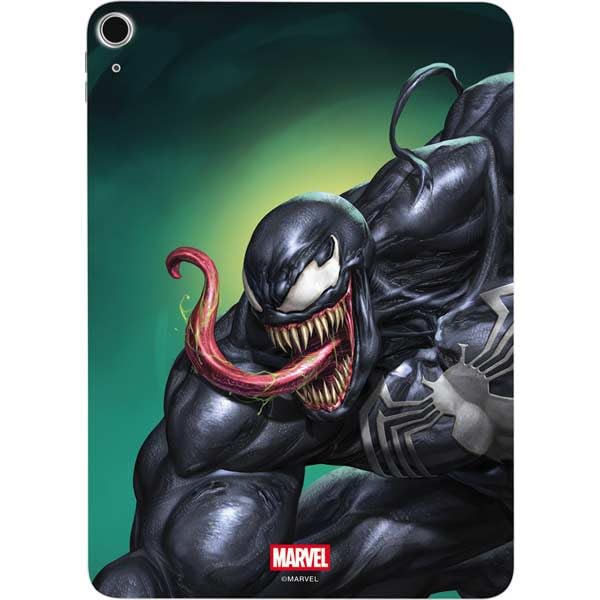 Skinit Decal Tablet Skin Compatible with iPad Air 10.9in (4th Gen, 2020) - Officially Licensed Marvel Venom Symbiote Design