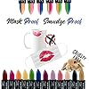 Magic Kiss Color Changing Matte 6 Piece Lipstick Set infused with Aloe Vera Made in USA (Colors of Aloha 1)