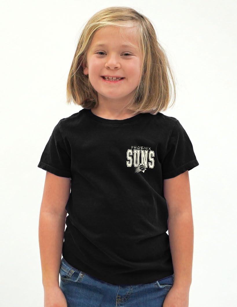 Blue 84 Unisex Kid's NBA Officially Licensed Youth T-Shirt Pop Echo Black