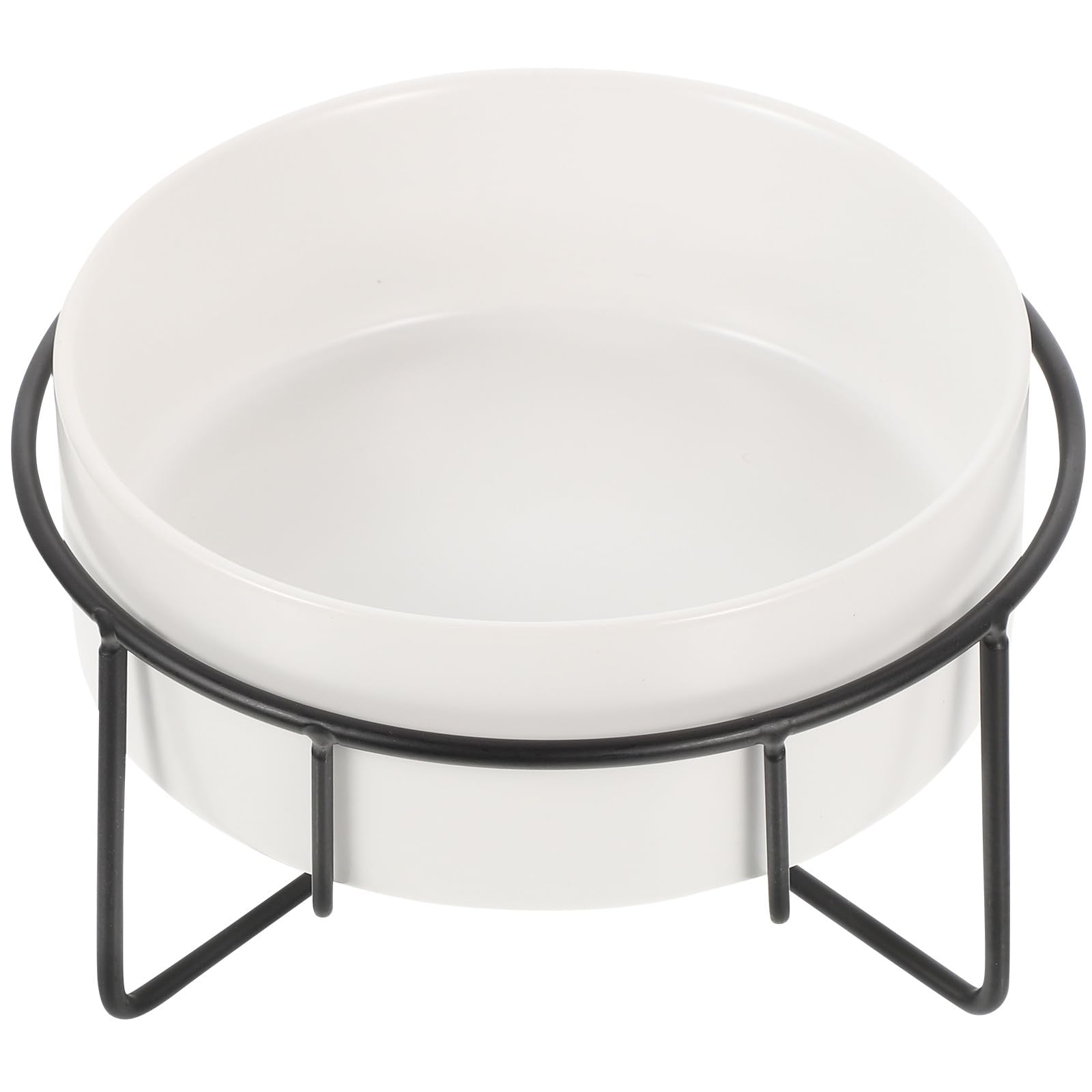 Gamelle surélevée Alasum céramique haut de gamme et support métallique design