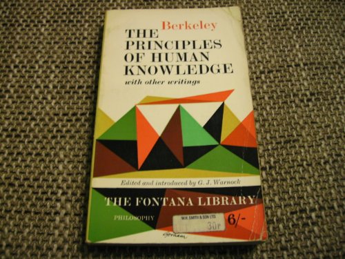 The Principles of Human Knowledge 0006860230 Book Cover