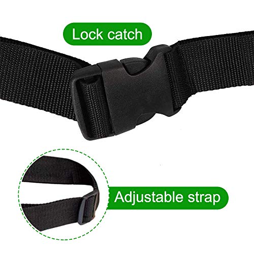 Cyleibe Tool Belt Pouch, 12OZ Multifunctional Canvas Waist Apron Tool Pocket Bags with Adjustable Belt Clip for Workshop Storage/Wood Working Tools/Screwdriver Pouch/Garden - Black 4 Cyleibe Tool Belt Pouch, 12OZ Multifunctional Canvas Waist Apron Tool Pocket Bags with Adjustable Belt Clip for Workshop Storage/Wood Working Tools/Screwdriver Pouch/Garden - Black - Image 4