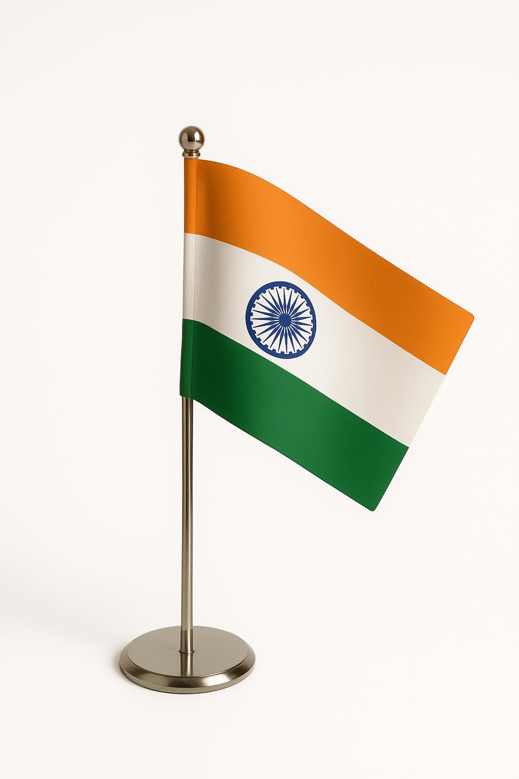 Indian flag for office table and home(materila metal) Unicorn enterprises-image-35