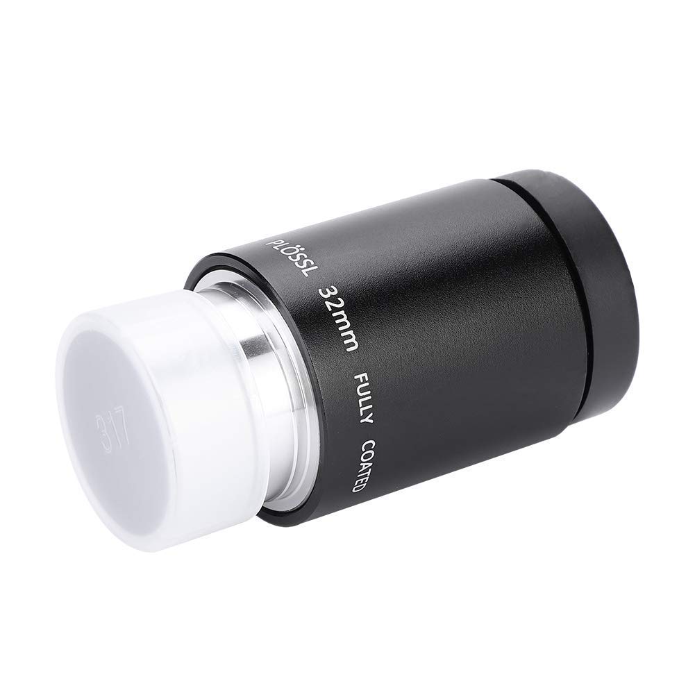Astronomy Telescope Lens Plossl Eyepiece Lens 32mm With 1.25" Filter Thread 32mm Plossl Telescope Eyepiece Multi-coated With Interface 1.25"/31.7mm 52 Degree Field View
