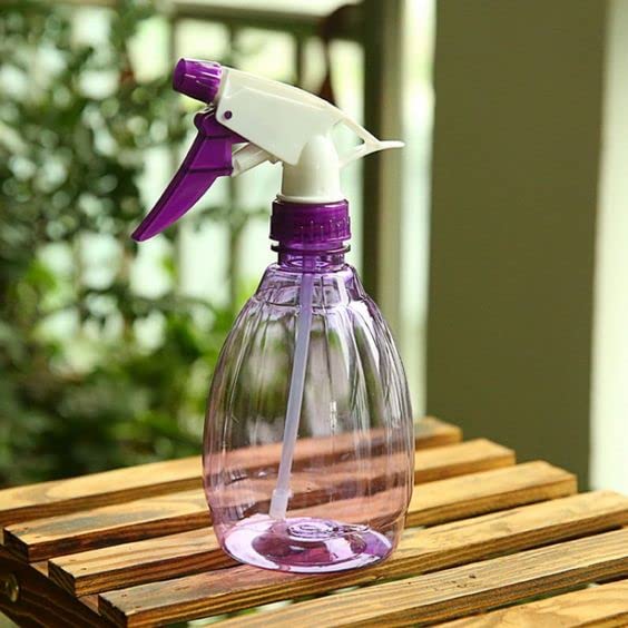 BAKEFY Empty Spray Bottle Multi-fuction Watering Bottles for Gardening Fertilizing Watering Flowers Plants and Salon 400ml (Multicolour) Pack of 1